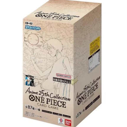 ONE PIECE CARTE--Jeu de cartes One Piece EB02 - Anime 25th Collection Display Japonais