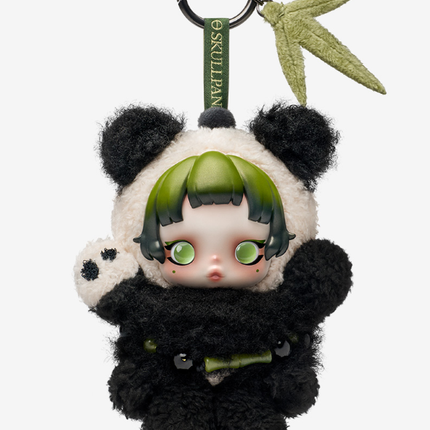 SKULLPANDA Lazy Panda Plush Doll Pendant